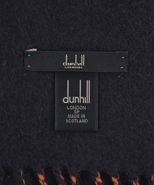 dunhill（ダンヒル）マフラー 紺 サイズ:- メンズ/2200684684130