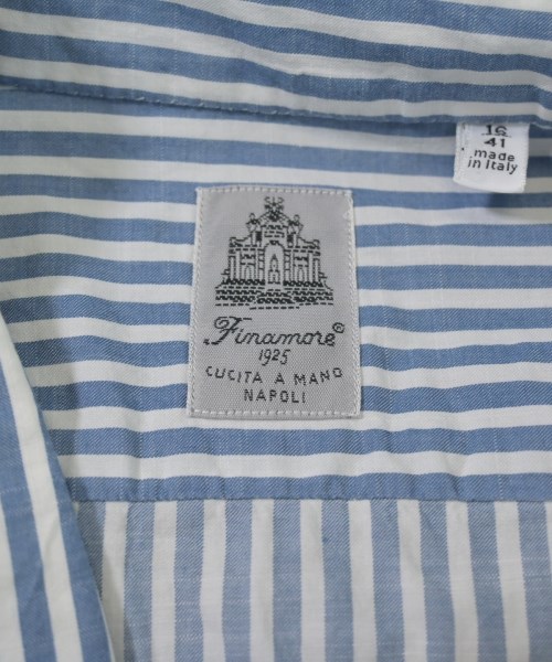 finamore（フィナモレ）カジュアルシャツ 青 サイズ:41(XL位) メンズ/2200642817075