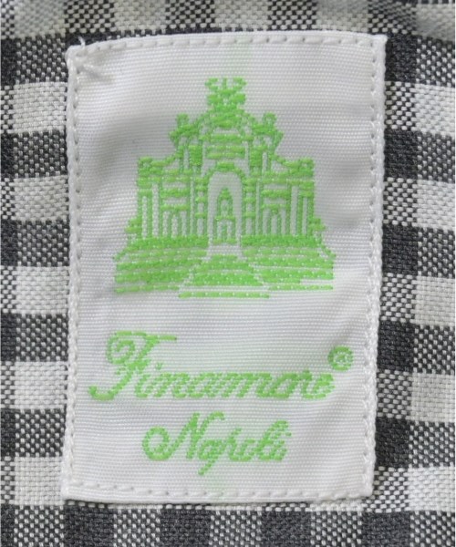 finamore（フィナモレ）カジュアルシャツ 黒 サイズ:39(M位) メンズ/2200623030035