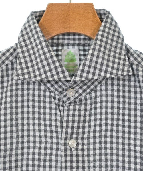 finamore（フィナモレ）カジュアルシャツ 黒 サイズ:39(M位) メンズ/2200623030035