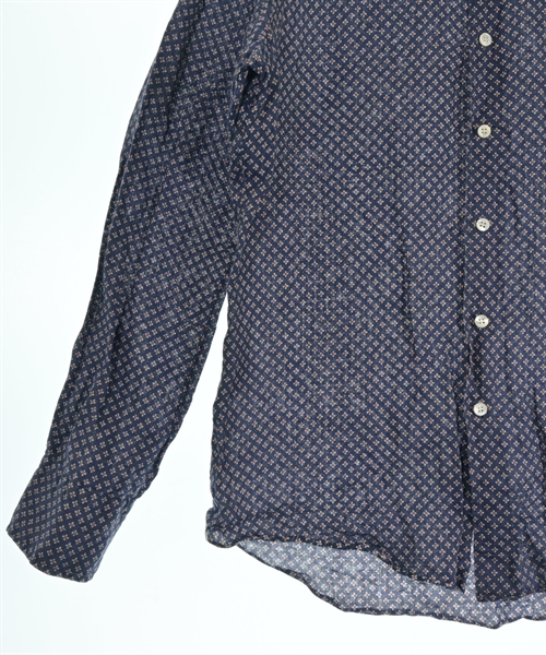 finamore（フィナモレ）カジュアルシャツ 紺 サイズ:M メンズ/2200624597032