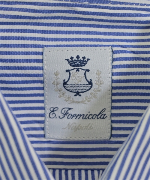 finamore（フィナモレ）ドレスシャツ 青 サイズ:42(XXL位) メンズ/2200616819036