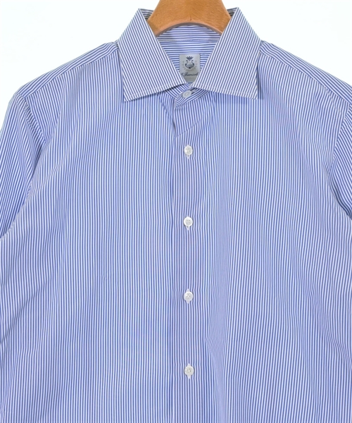 finamore（フィナモレ）ドレスシャツ 青 サイズ:42(XXL位) メンズ/2200616819036