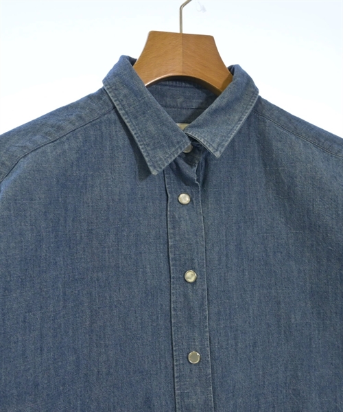finamore（フィナモレ）カジュアルシャツ 紺 サイズ:40(M位) レディース/2200625741090