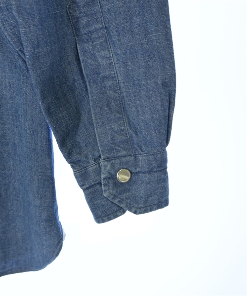 finamore（フィナモレ）カジュアルシャツ 紺 サイズ:40(M位) レディース/2200625741090