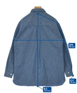 finamore（フィナモレ）カジュアルシャツ 紺 サイズ:40(M位) レディース/2200625741090