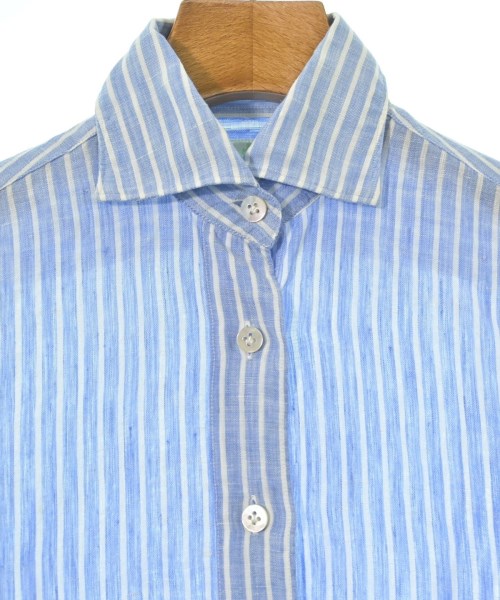 finamore（フィナモレ）カジュアルシャツ 青 サイズ:36(XS位) レディース/2200628446022