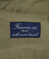 finamore（フィナモレ）カジュアルシャツ カーキ サイズ:M メンズ/2200628125033