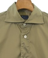 finamore（フィナモレ）カジュアルシャツ カーキ サイズ:M メンズ/2200628125033