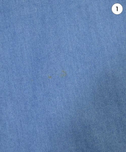 finamore（フィナモレ）カジュアルシャツ 青 サイズ:38(S位) メンズ/2200628125170