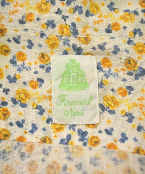 finamore（フィナモレ）カジュアルシャツ 黄 サイズ:39(M位) メンズ/2200615638188