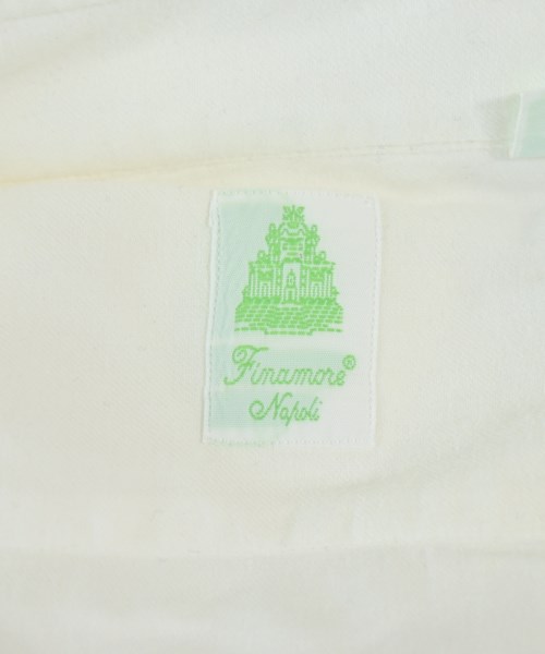 finamore（フィナモレ）カジュアルシャツ 白 サイズ:39(M位) メンズ/2200627385223