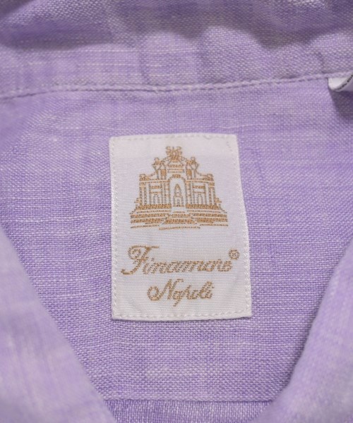 finamore（フィナモレ）カジュアルシャツ 紫 サイズ:40(M位) レディース/2200618520053