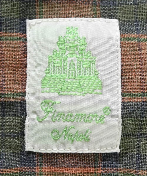 finamore（フィナモレ）カジュアルシャツ オレンジ サイズ:L メンズ/2200619128050