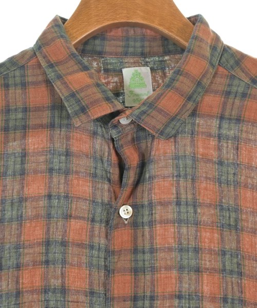 finamore（フィナモレ）カジュアルシャツ オレンジ サイズ:L メンズ/2200619128050