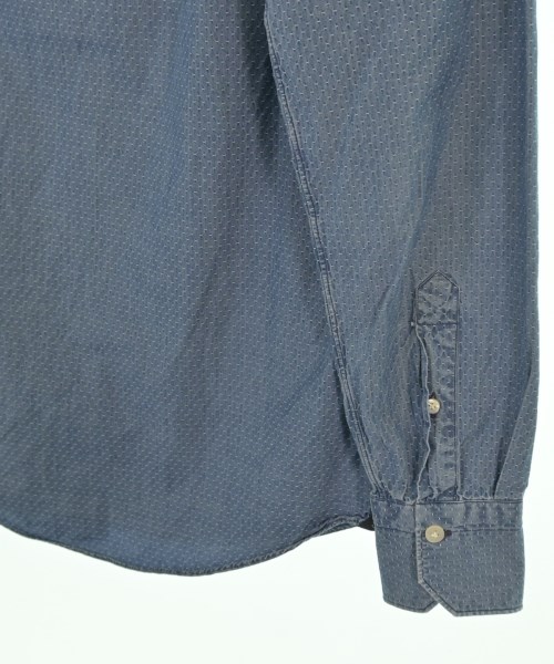 finamore（フィナモレ）ドレスシャツ 青 サイズ:S メンズ/2200615006055