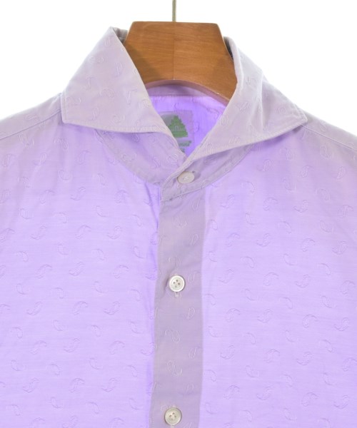 finamore（フィナモレ）カジュアルシャツ ピンク サイズ:15(S位) メンズ/2200668195188