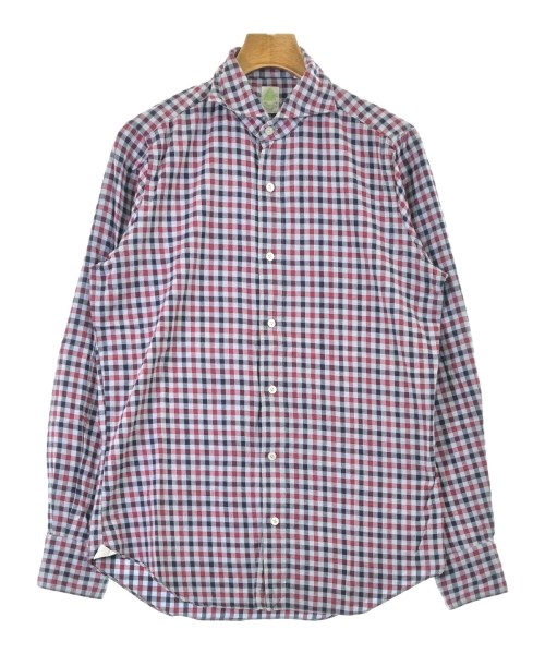 finamore(フィナモレ)カジュアルシャツ 青 サイズ:M/2200677079028