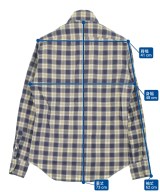 finamore（フィナモレ）カジュアルシャツ 紺 サイズ:39(M位) メンズ/2200674877054