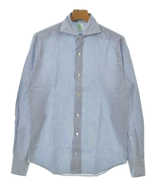 finamore(フィナモレ)ドレスシャツ 紺 サイズ:39(M位)/2200672807688