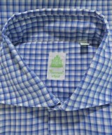 finamore（フィナモレ）ドレスシャツ 青 サイズ:39(M位) メンズ/2200672807701