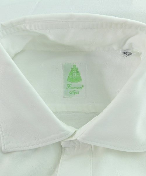 finamore（フィナモレ）ドレスシャツ 白 サイズ:40(L位) メンズ/2200672807718