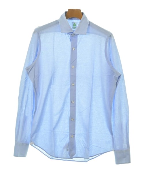 finamore(フィナモレ)ドレスシャツ 青 サイズ:M/2200672807725
