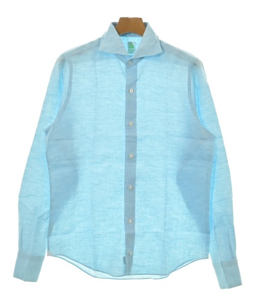 finamore(フィナモレ)ドレスシャツ 青 サイズ:39(M位)/2200672807732
