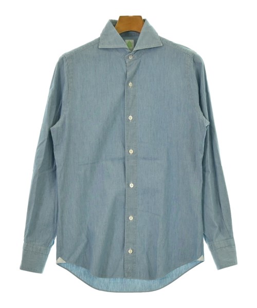 finamore(フィナモレ)カジュアルシャツ 青 サイズ:37(XS位)/2200636285057