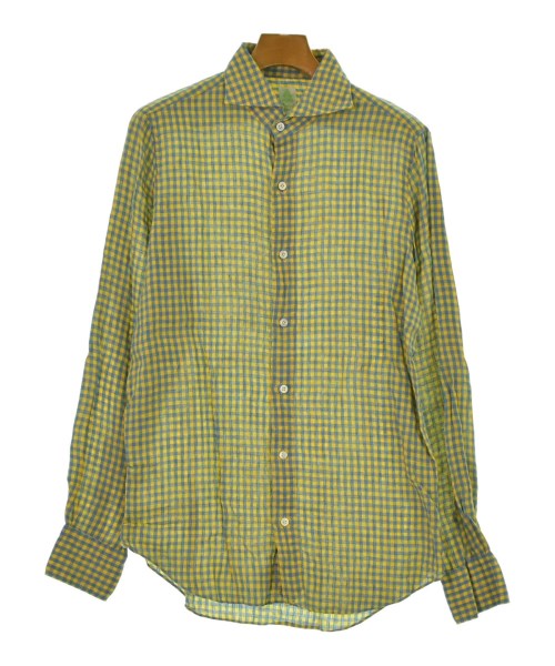 finamore(フィナモレ)カジュアルシャツ 青 サイズ:M/2200640238018