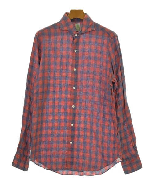 finamore(フィナモレ)カジュアルシャツ 赤 サイズ:M/2200640238025