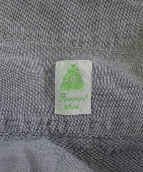 finamore（フィナモレ）カジュアルシャツ 青 サイズ:M メンズ/2200644138031