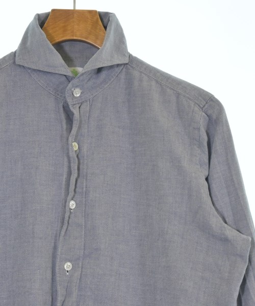 finamore（フィナモレ）カジュアルシャツ 青 サイズ:M メンズ/2200644138031