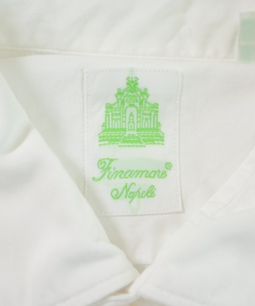 finamore（フィナモレ）カジュアルシャツ 白 サイズ:M メンズ/2200638956078