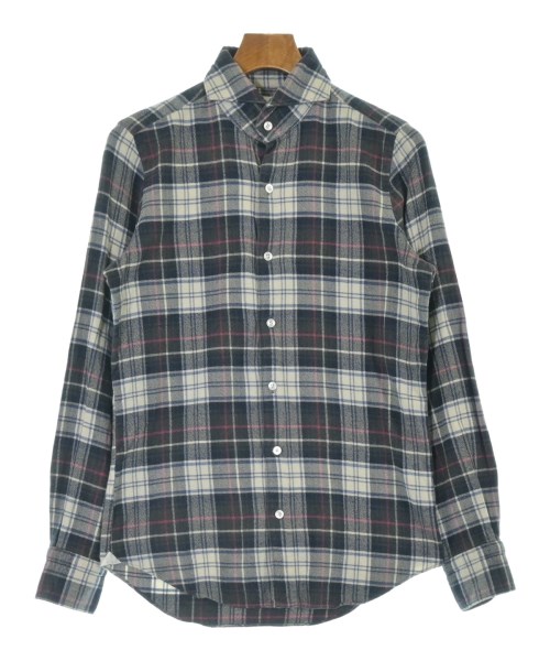 finamore(フィナモレ)カジュアルシャツ 青 サイズ:39(M位)/2200645512052