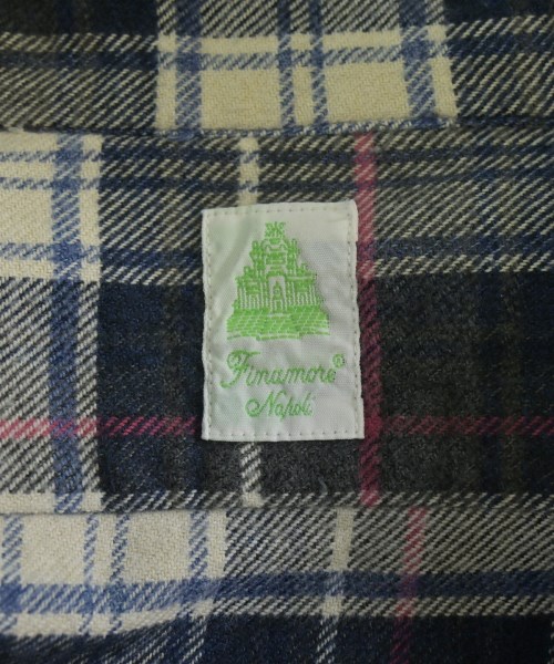 finamore（フィナモレ）カジュアルシャツ 青 サイズ:39(M位) メンズ/2200645512052