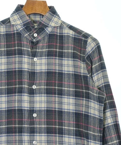 finamore（フィナモレ）カジュアルシャツ 青 サイズ:39(M位) メンズ/2200645512052