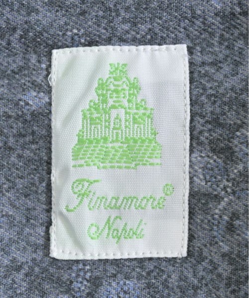 finamore（フィナモレ）カジュアルシャツ グレー サイズ:42(XXL位) メンズ/2200649101047