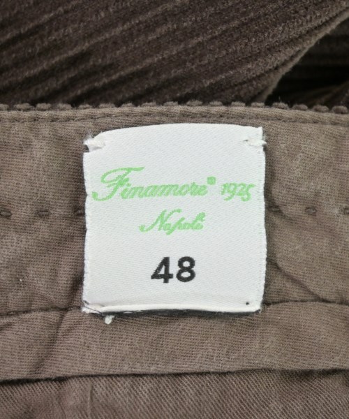 finamore（フィナモレ）スラックス 茶 サイズ:48(L位) メンズ/2200709761235