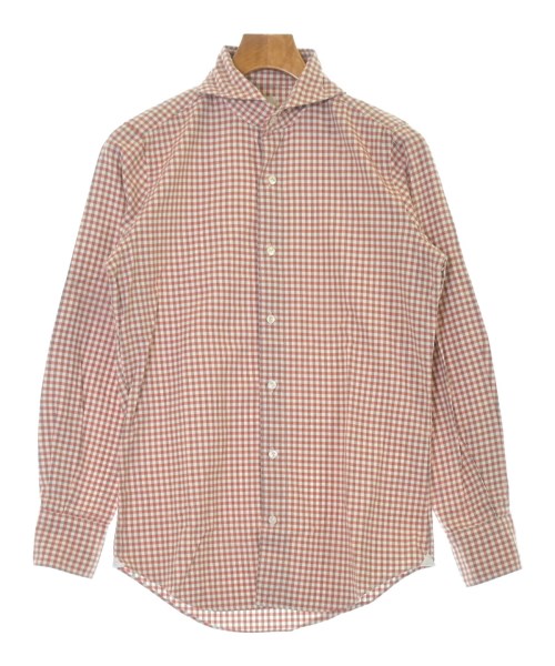 finamore(フィナモレ)カジュアルシャツ 赤 サイズ:14(XS位)/2200658368066