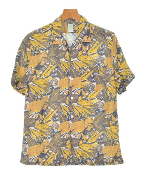 finamore(フィナモレ)カジュアルシャツ 黄 サイズ:M/2200645487053