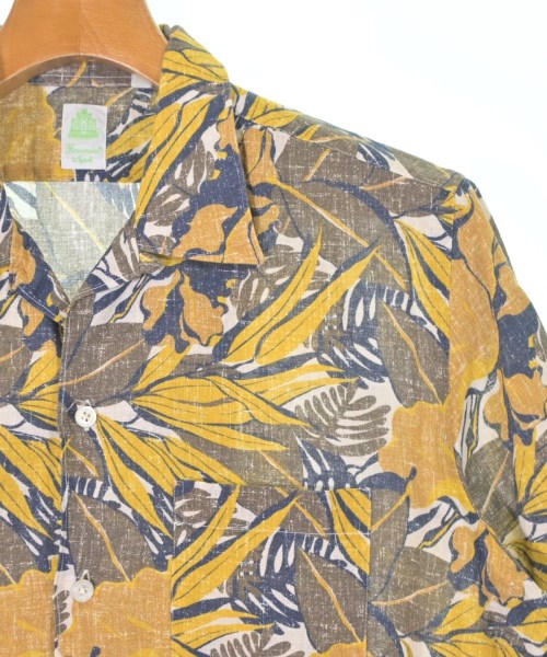 finamore（フィナモレ）カジュアルシャツ 黄 サイズ:M メンズ/2200645487053