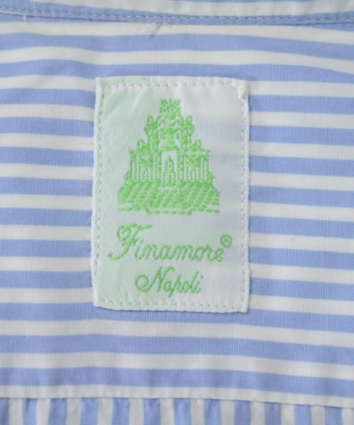 finamore（フィナモレ）ドレスシャツ 青 サイズ:38(S位) メンズ/2200665019036