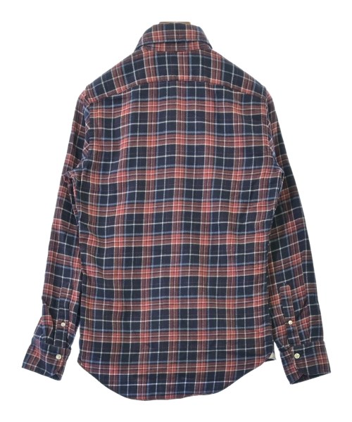 finamore（フィナモレ）カジュアルシャツ 紺 サイズ:S メンズ/2200663008056