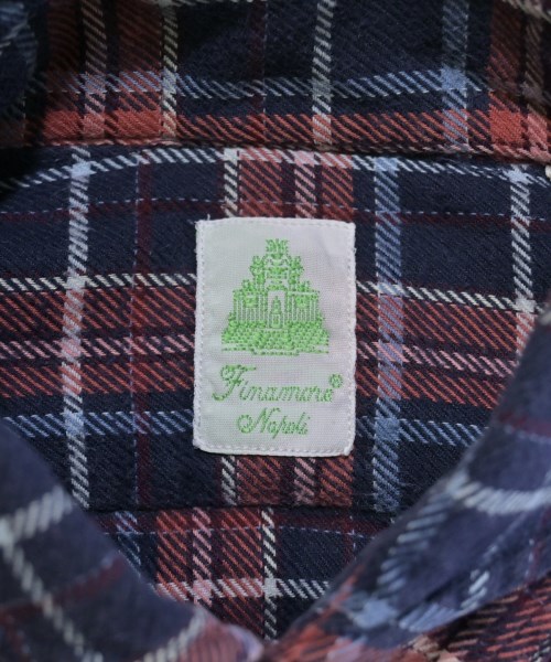 finamore（フィナモレ）カジュアルシャツ 紺 サイズ:S メンズ/2200663008056