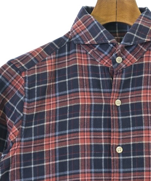 finamore（フィナモレ）カジュアルシャツ 紺 サイズ:S メンズ/2200663008056