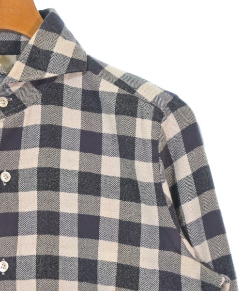 finamore（フィナモレ）カジュアルシャツ 黒 サイズ:38(S位) メンズ/2200659938022