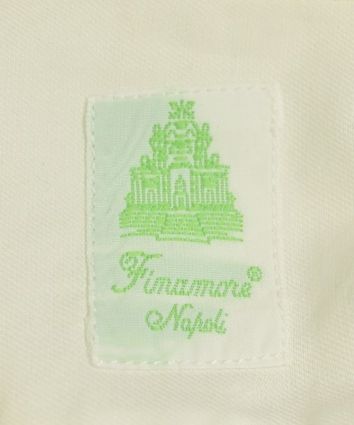 finamore（フィナモレ）カジュアルシャツ 白 サイズ:S メンズ/2200723263098