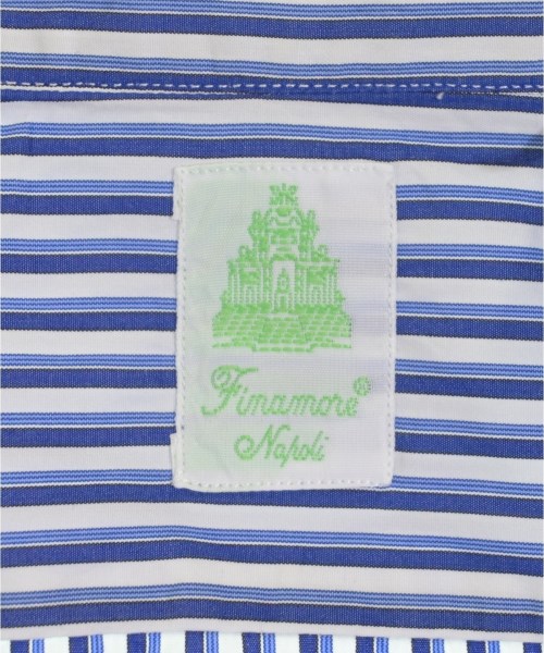 finamore（フィナモレ）ドレスシャツ 青 サイズ:38(S位) メンズ/2200719646294