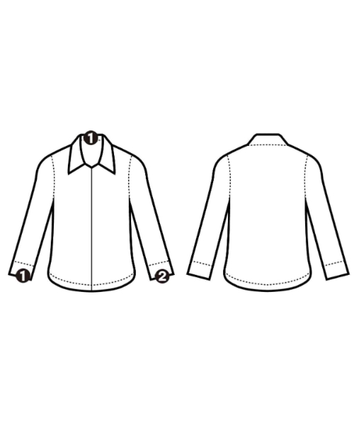 finamore（フィナモレ）ドレスシャツ 白 サイズ:43(XXL位) メンズ/2200683021110